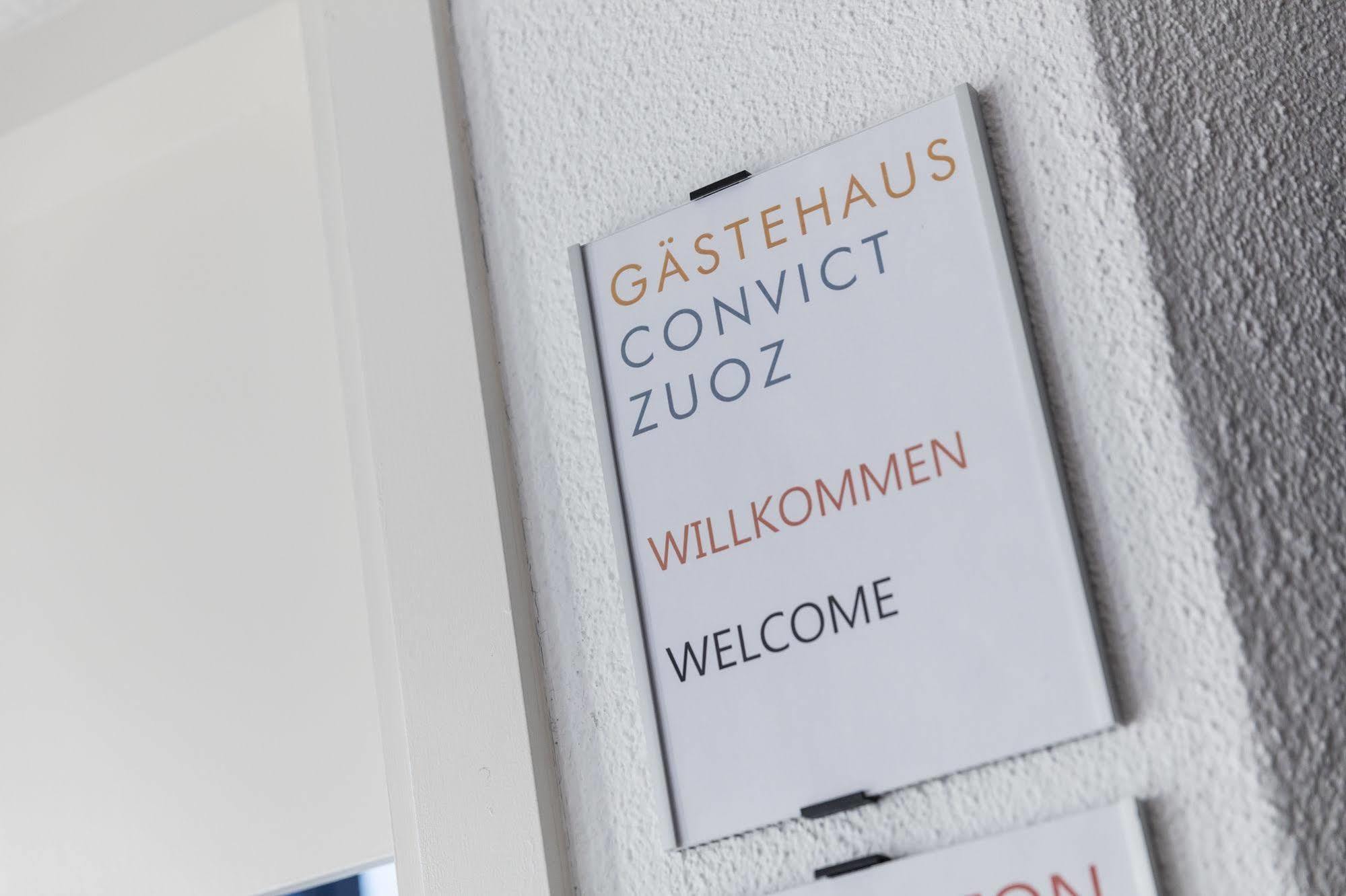 Gaestehaus Convict Zuoz Zewnętrze zdjęcie